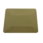 4" GOLD TEFLON HARD CARD SQUEEGEE