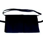 BLACK WAIST APRON