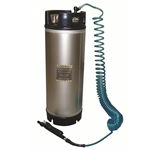 5 GALLON STAINLESS STEEL SPRAYER WITH 25' COILED HOSE