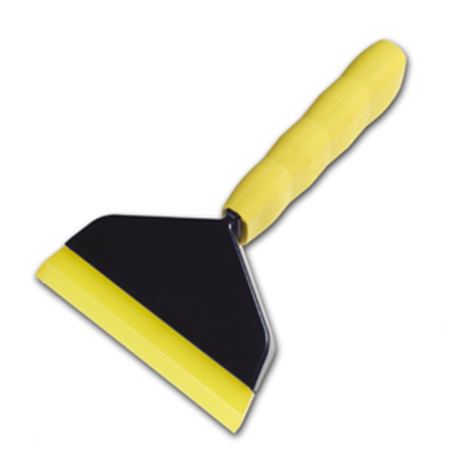 GO DOCTOR HANDLED WINDOW TINT INSTALLATION SQUEEGEE WITH YELLOW BLADE