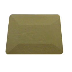 4" GOLD TEFLON HARD CARD SQUEEGEE