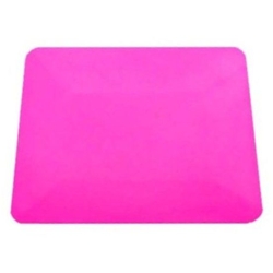 4" PINK TEFLON HARD CARD SQUEEGEE