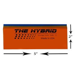 5" DUAL LAYER, HYBRID SQUEEGEE BLADE