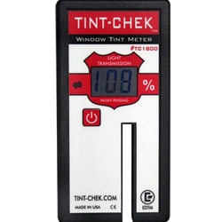 ONE PIECE TINT METER FOR ROLL DOWN WINDOWS