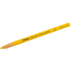 YELLOW MARKING PENCIL FOR REMOVABLE MARKS