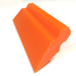 5.5 Inch Orange Installation Squeegee (Hard)